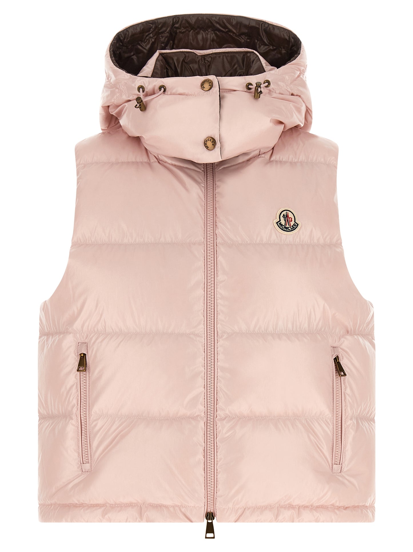 Moncler Multicolor Polyamide Sleeveless Jacket