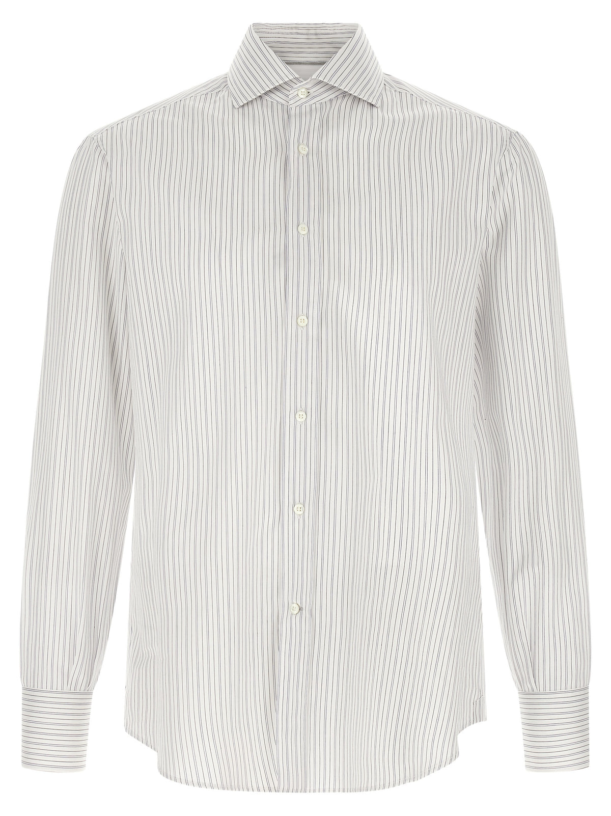 Brunello Cucinelli Blue Cotton Blouse - Elegant Italian Design