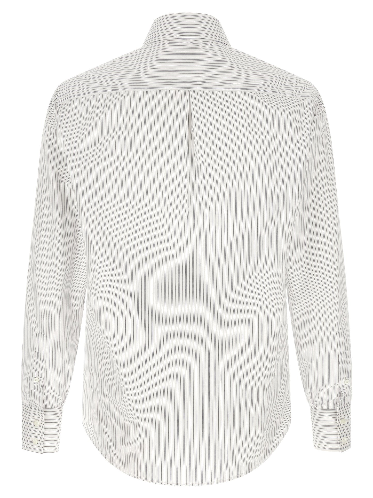 Brunello Cucinelli Blue Cotton Blouse