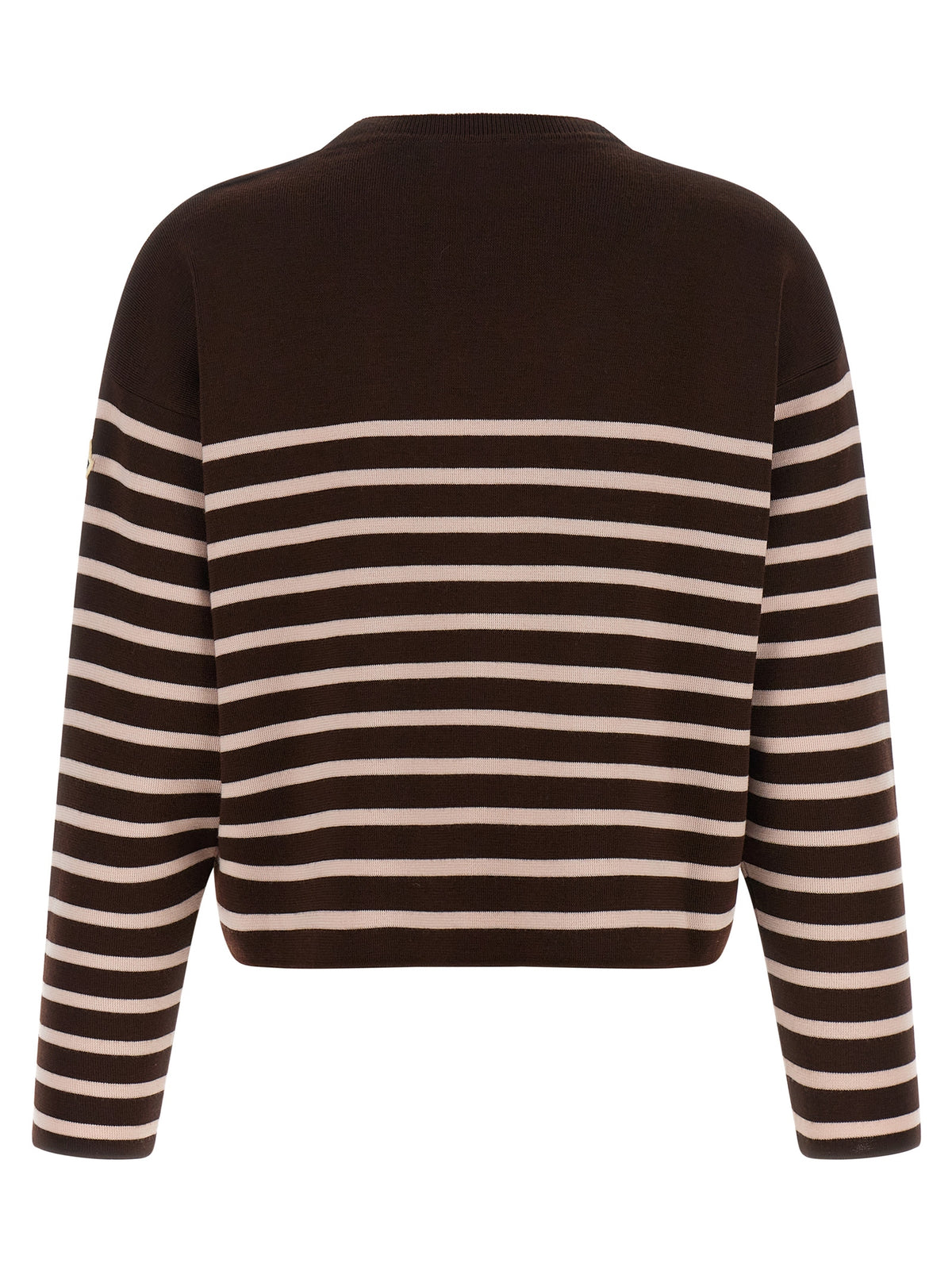 Moncler White Virgin Wool Cardigan for Women