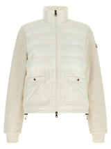 Moncler White Polyamide Cardigan for Women