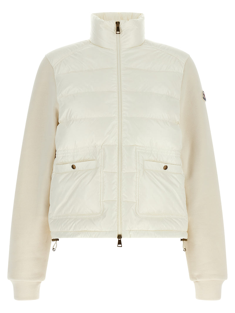 Moncler White Polyamide Cardigan for Women