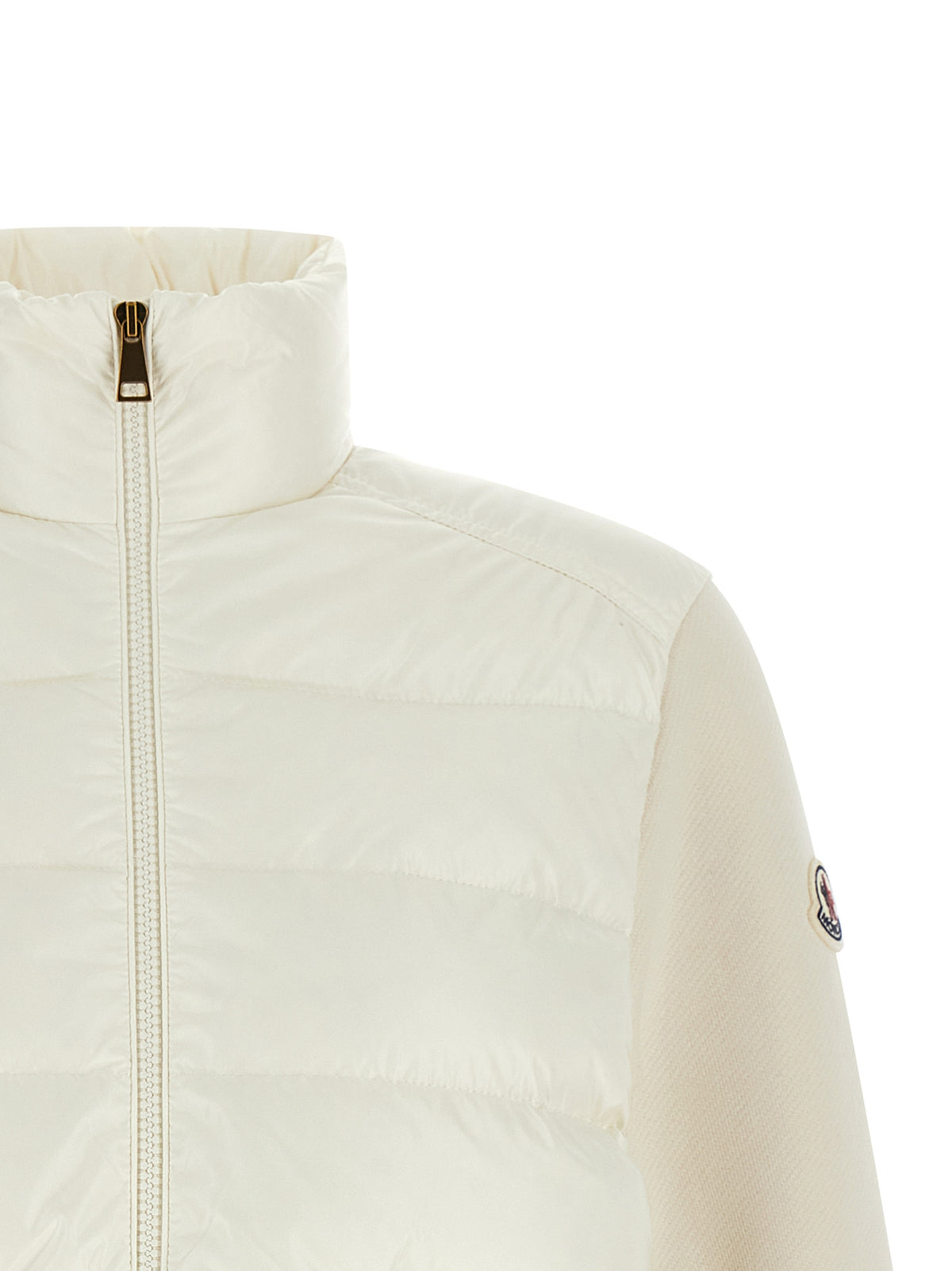 Moncler White Polyamide Cardigan for Women