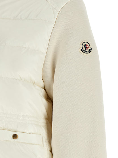 Moncler White Polyamide Cardigan