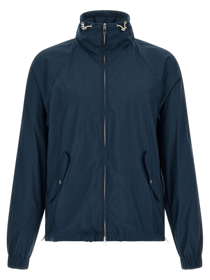 Brunello Cucinelli Blue Polyester Full-Length Jacket
