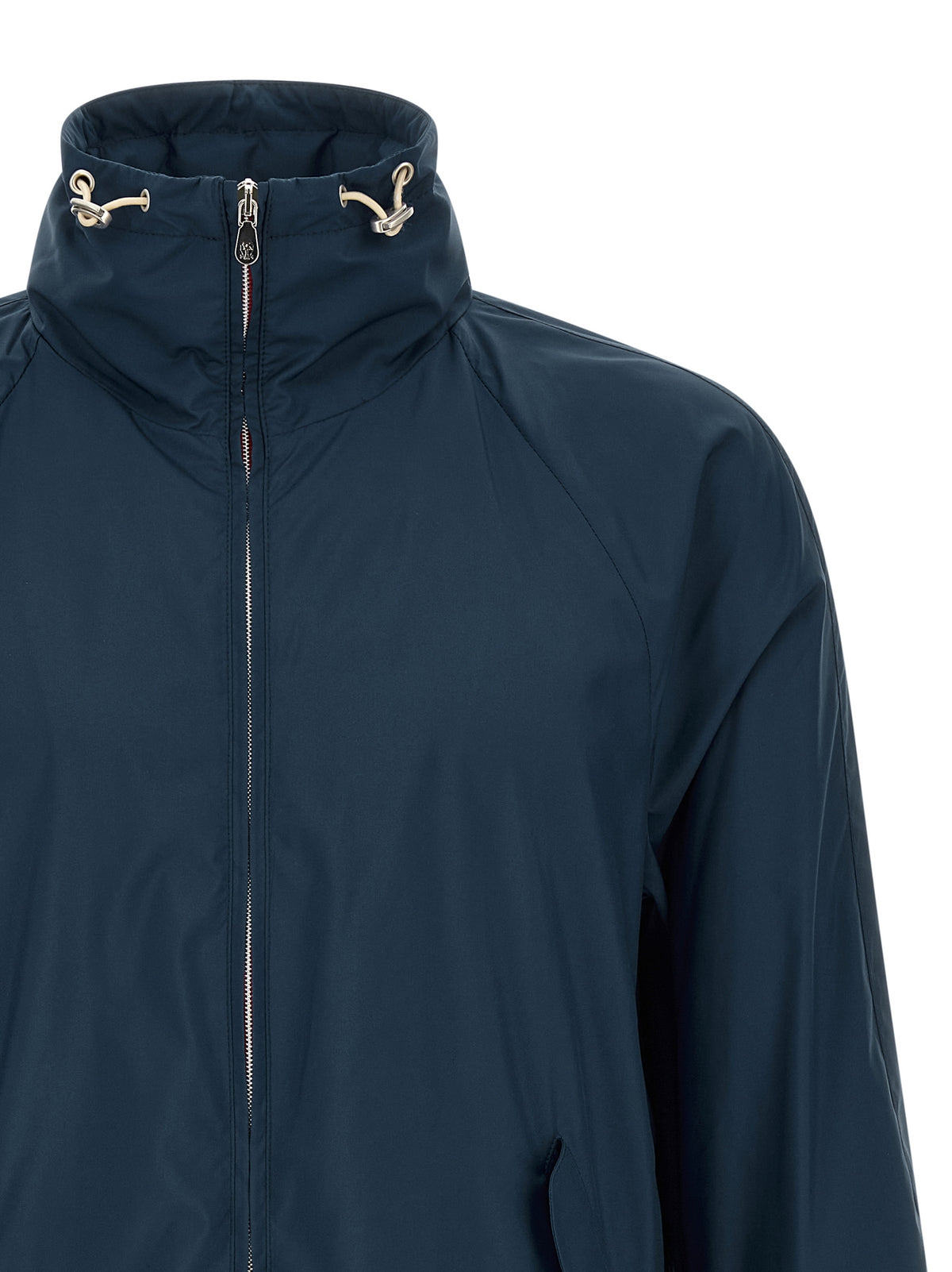Brunello Cucinelli Blue Polyester Full-Length Jacket for Men