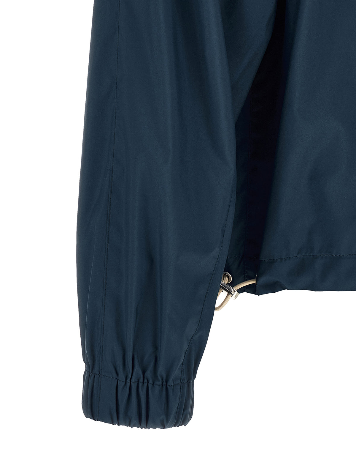 Brunello Cucinelli Blue Polyester Full-Length Jacket for Men