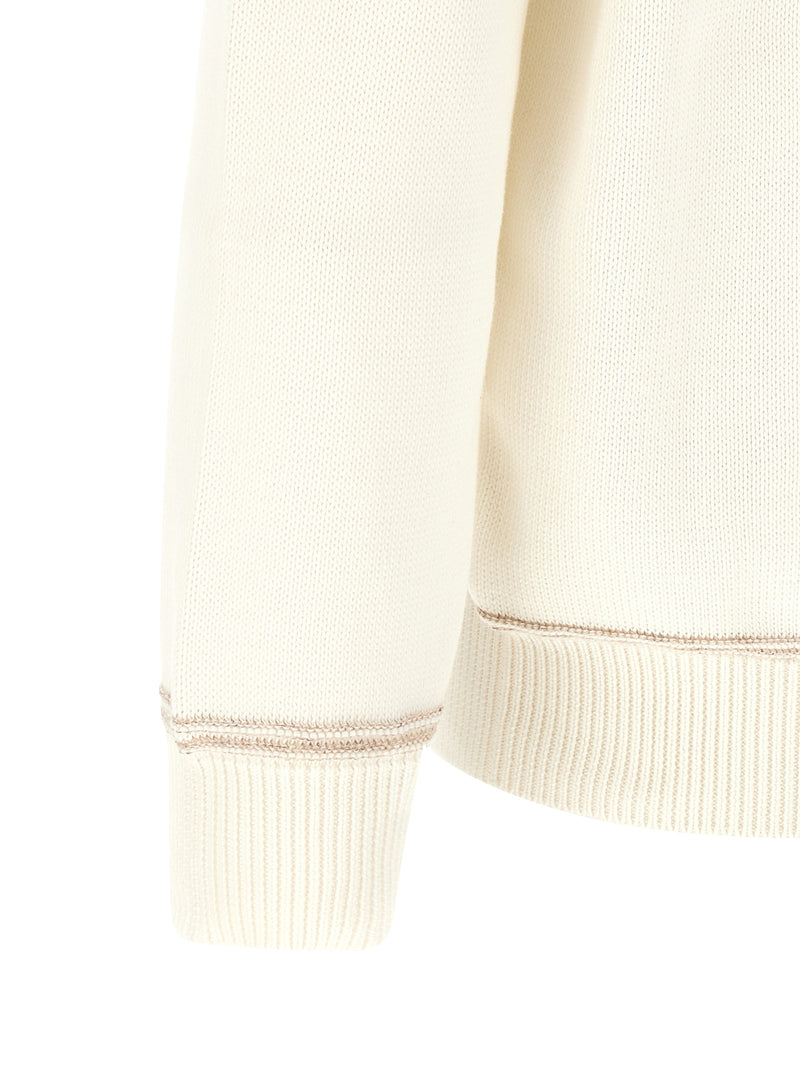 Brunello Cucinelli Beige Cotton Cardigan for Men