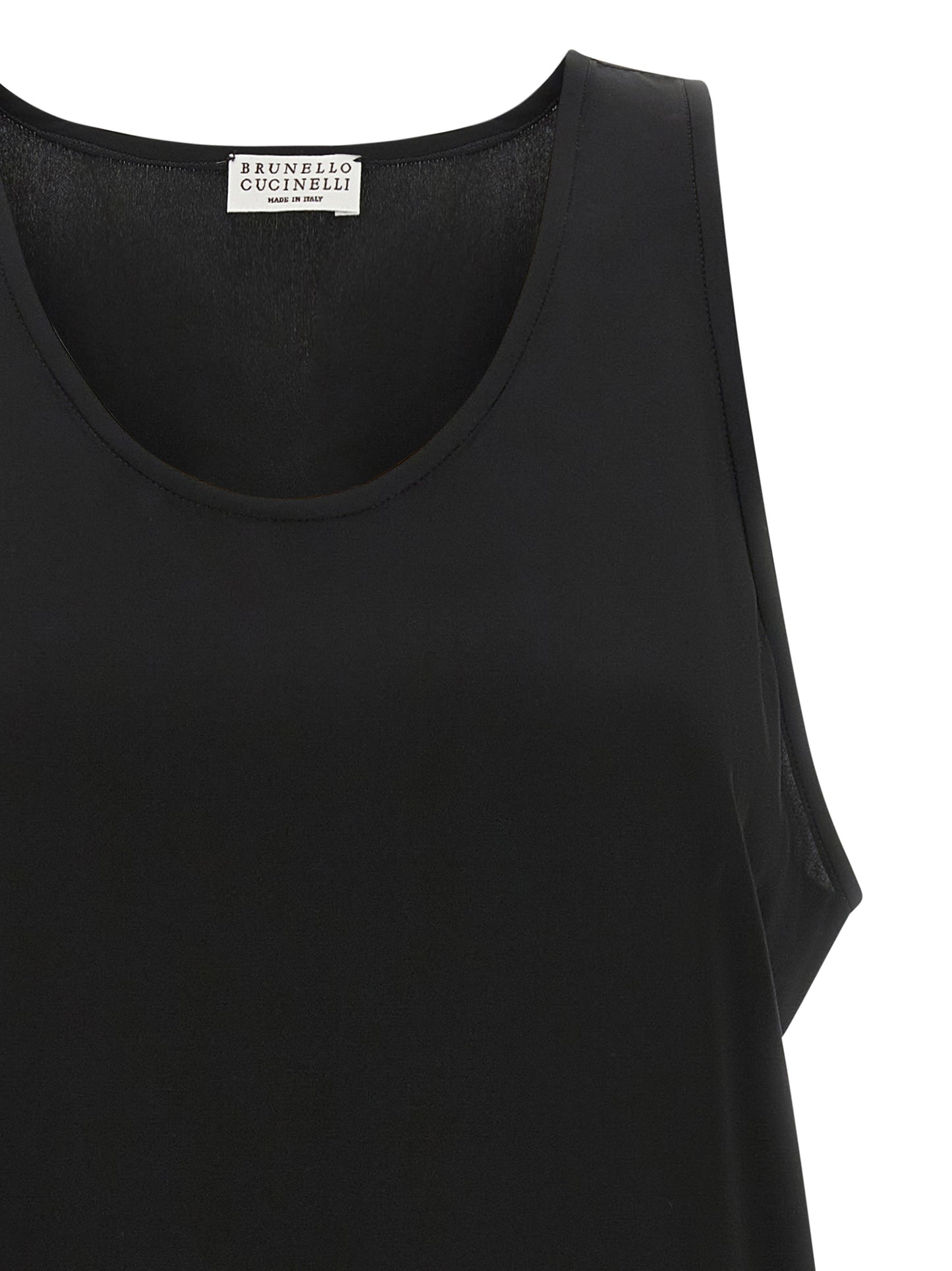 Brunello Cucinelli Black Silk Shirt