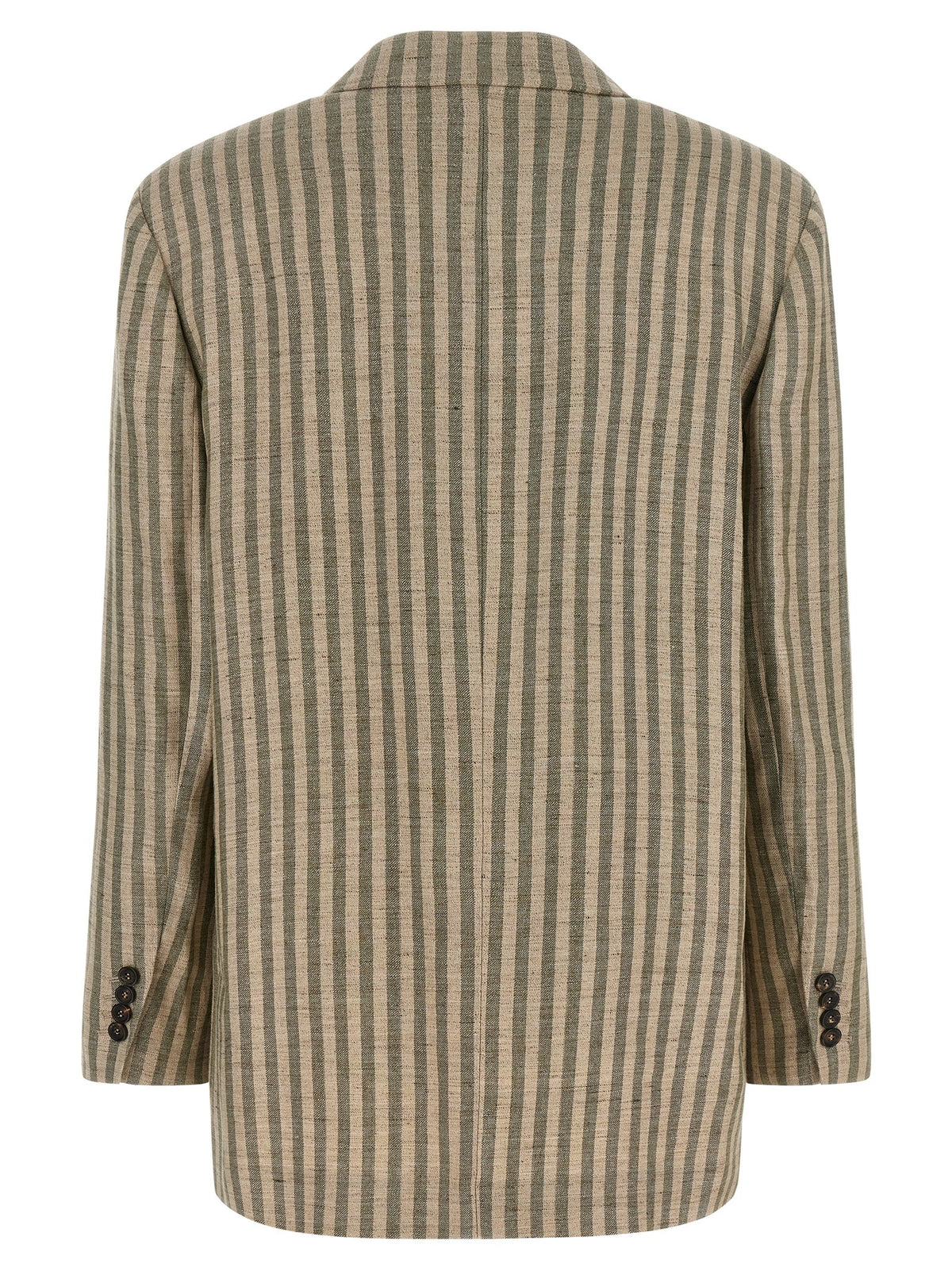 Brunello Cucinelli Bicolor Linen Blazer