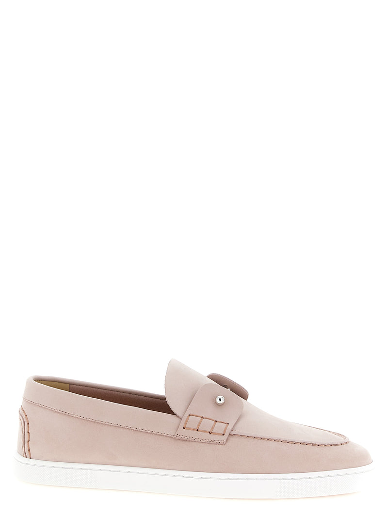 Christian Louboutin Chambeliboat Multicolor Calfskin Loafers
