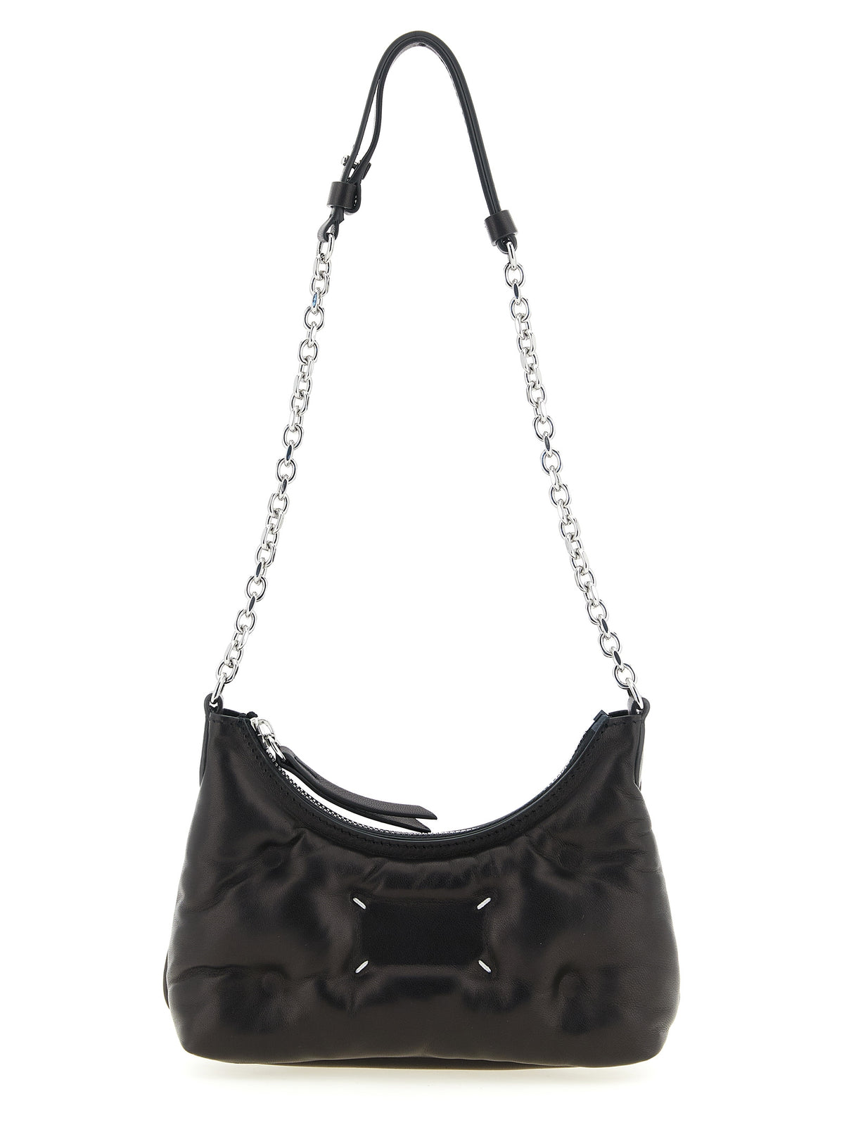 Maison Margiela Glam Slam Black Lamb Leather Crossbody Bag