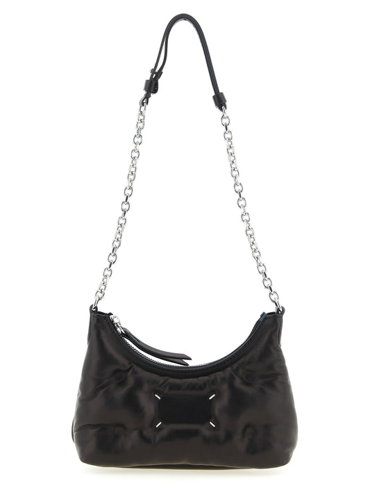 Maison Margiela Glam Slam Black Lamb Leather Crossbody Bag