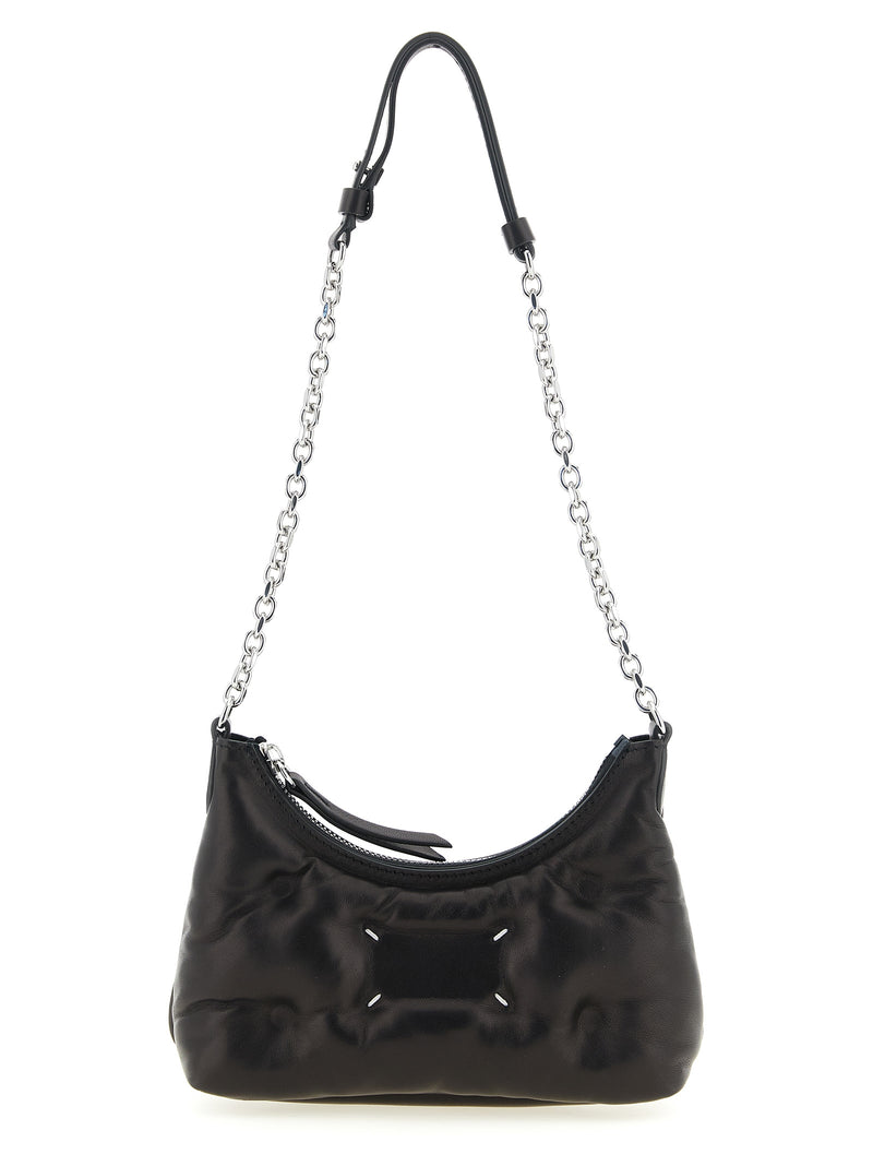 Maison Margiela Glam Slam Black Lamb Leather Crossbody Bag