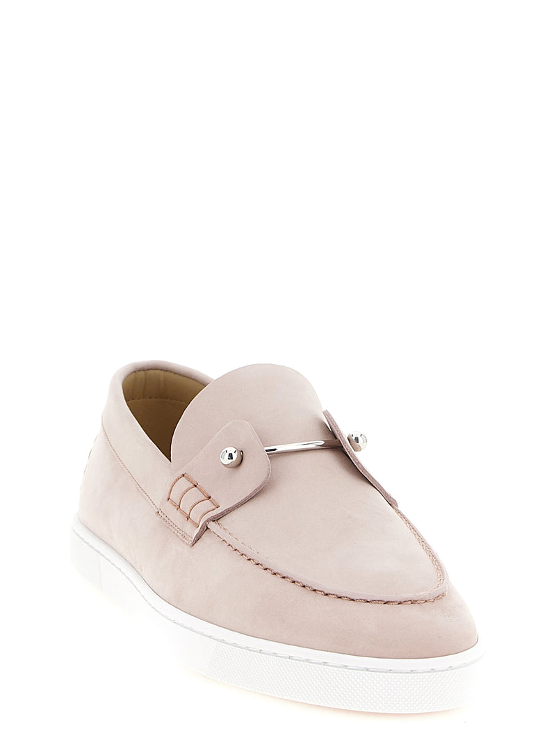 Christian Louboutin Chambeliboat Multicolor Calfskin Loafers