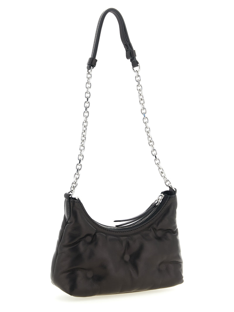 Maison Margiela Glam Slam Black Lamb Leather Crossbody Bag