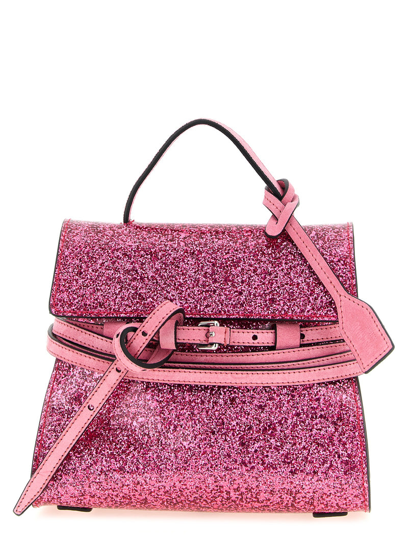 Moschino Multicolor Leather Handbag - Tie Me Small