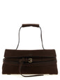 Moschino Brown Calfskin Shoulder Bag