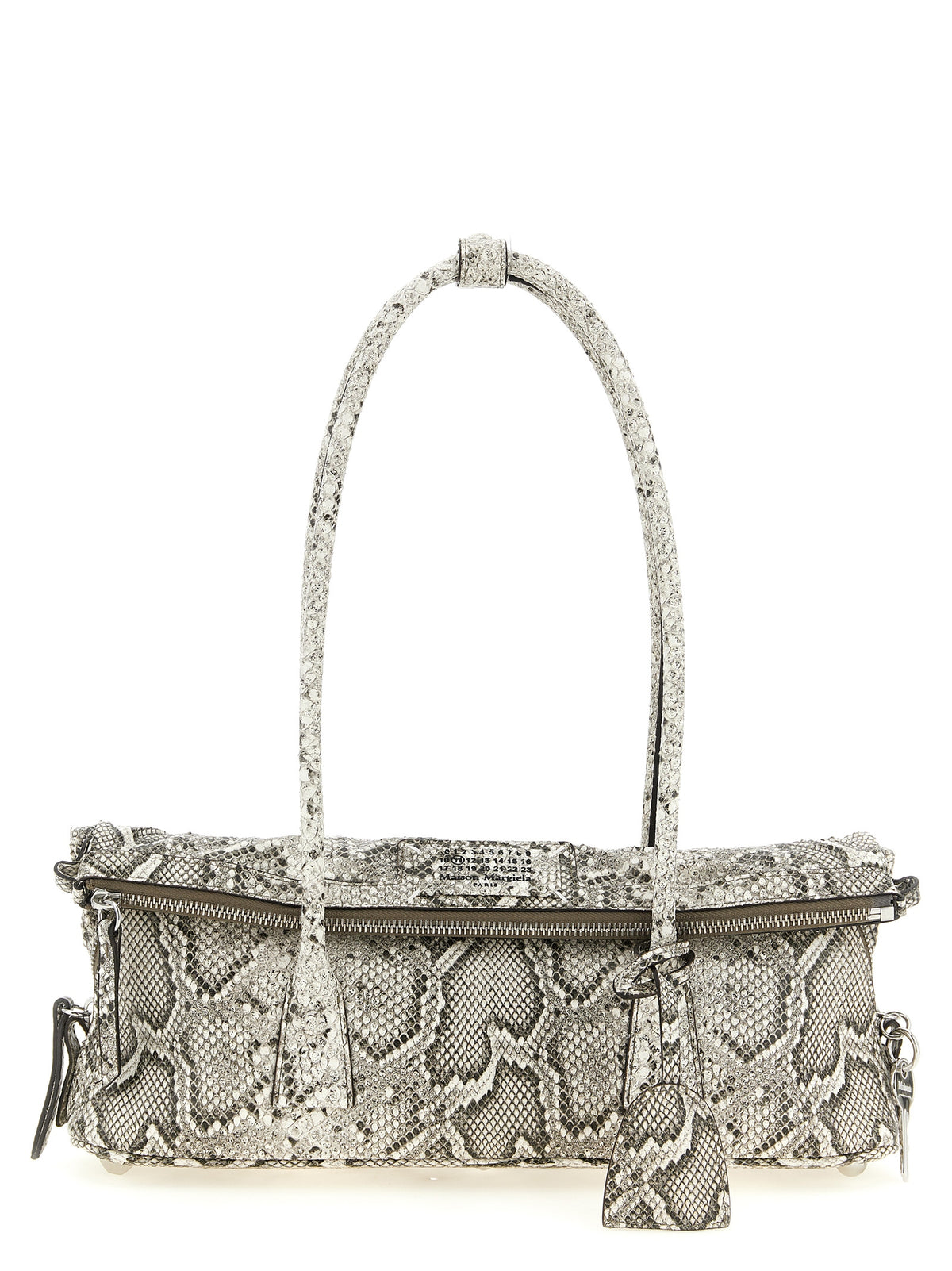 Maison Margiela 5AC East West White Goatskin Shoulder Bag