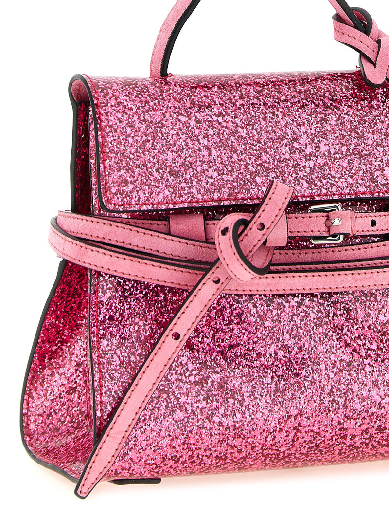 Moschino Multicolor Leather Handbag - Tie Me Small