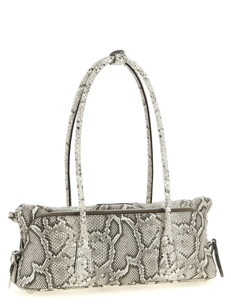 Maison Margiela 5AC East West White Goatskin Shoulder Bag