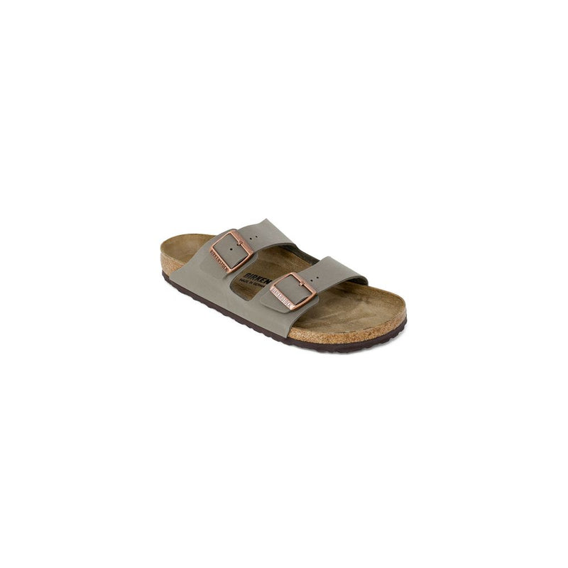 Birkenstock Arizona BS Gray Synthetic Strap-On Sandals for Men