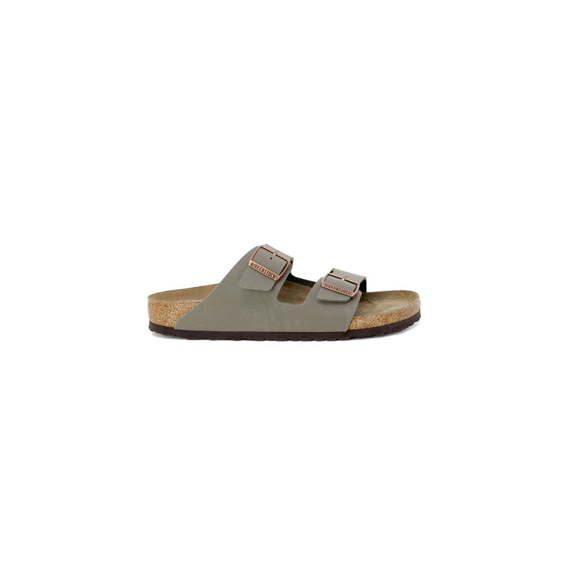 Birkenstock Arizona BS Gray Synthetic Strap-On Sandals for Men