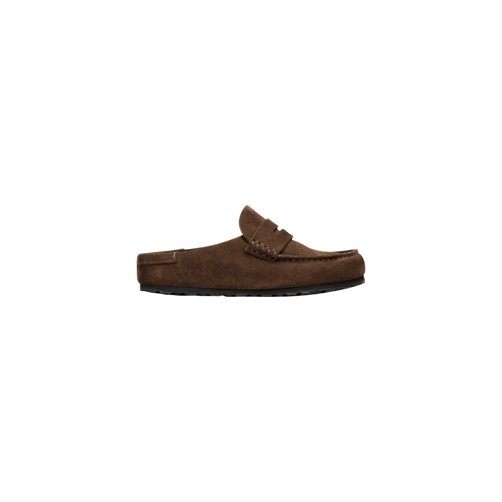 Birkenstock Brown Suede Leather Moccassin - Comfort & Style