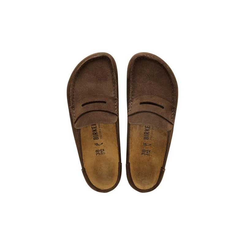 Birkenstock Brown Suede Leather Moccassin - Comfort & Style