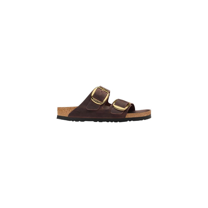 Birkenstock Arizona BB HEX Brown Leather Flat Sandals
