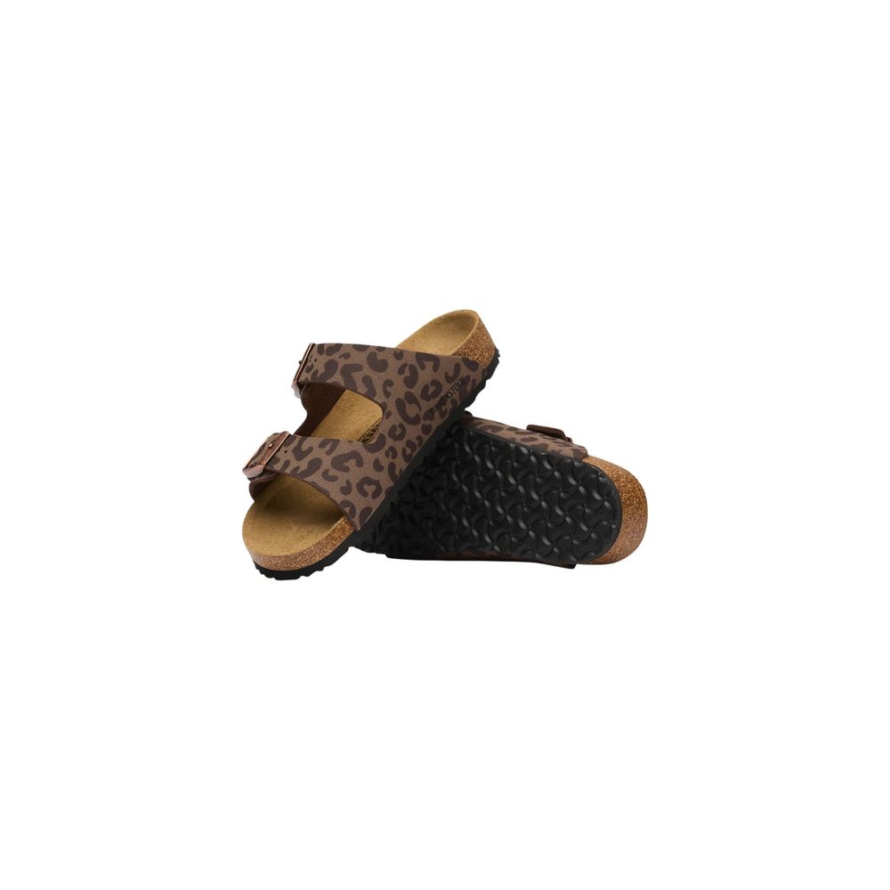 Birkenstock Arizona Kids Brown Synthetic Flat Sandals