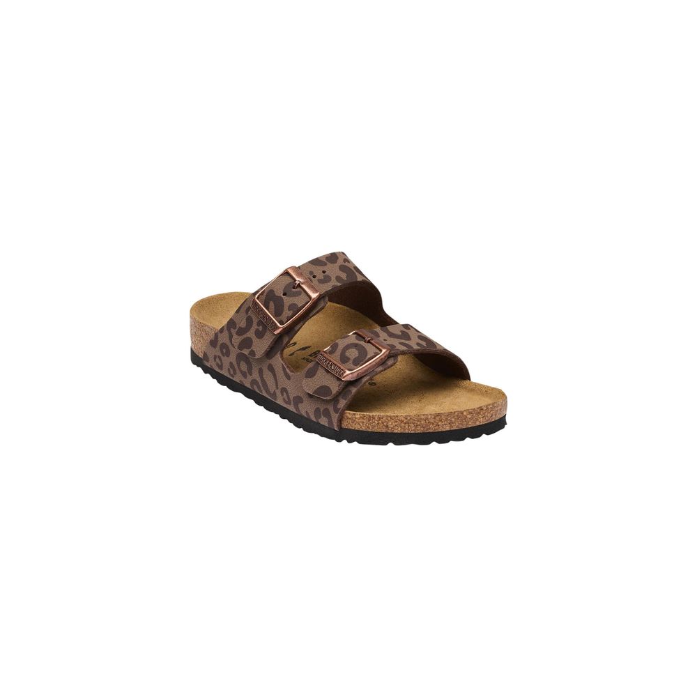 Birkenstock Arizona Kids Brown Synthetic Flat Sandals