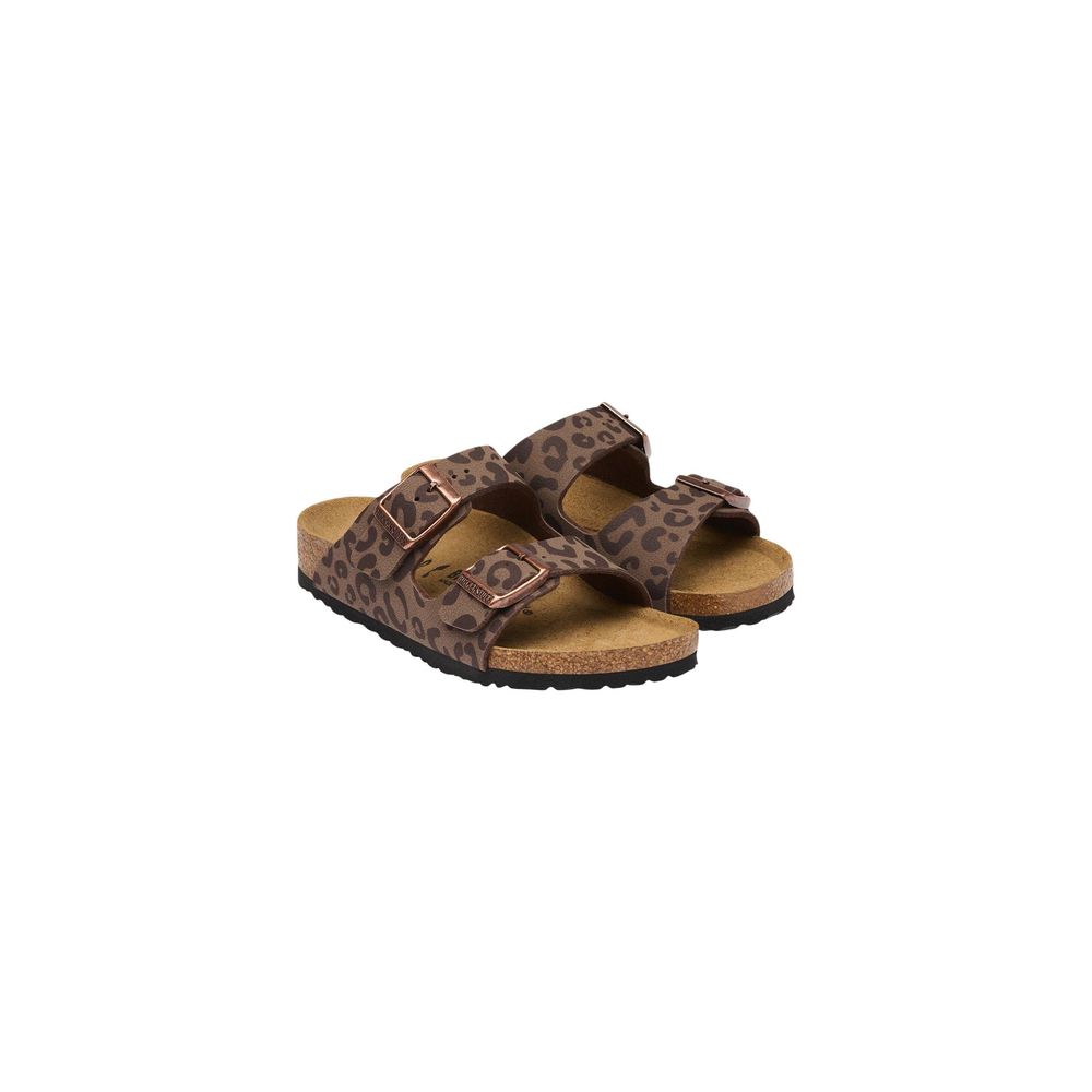 Birkenstock Arizona Kids Brown Synthetic Flat Sandals