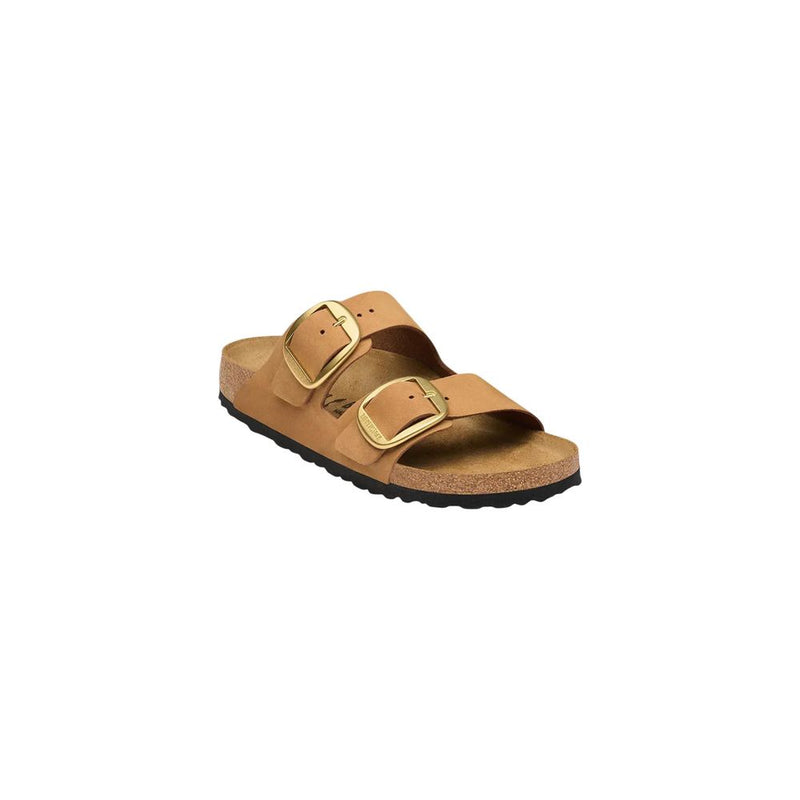 Birkenstock Arizona BB Brown Leather Flat Sandals for Women