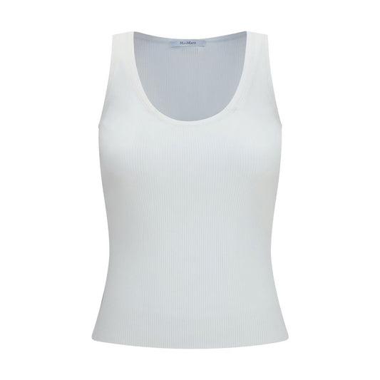 Max Mara White Viscose Tank Top for Women