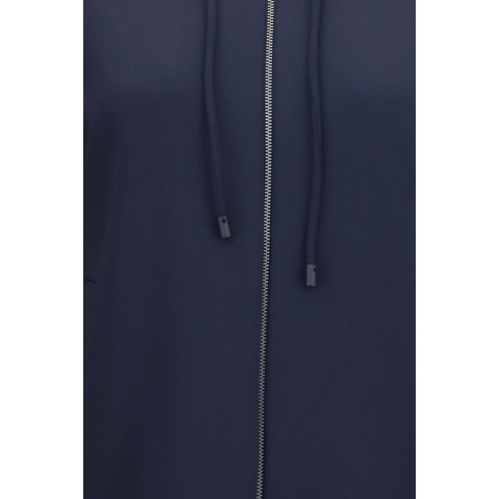 Max Mara Fidato Blue Hooded Sweatshirt