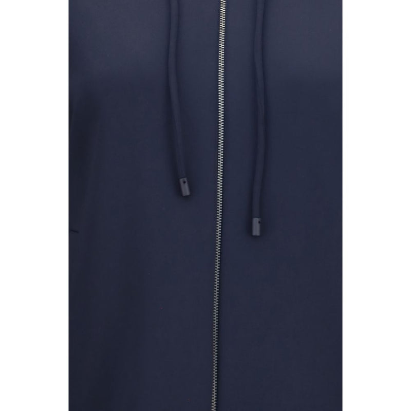 Max Mara Fidato Blue Hooded Sweatshirt
