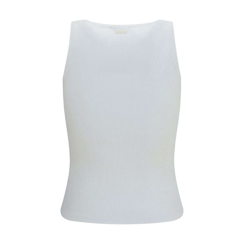 Max Mara White Viscose Tank Top for Women