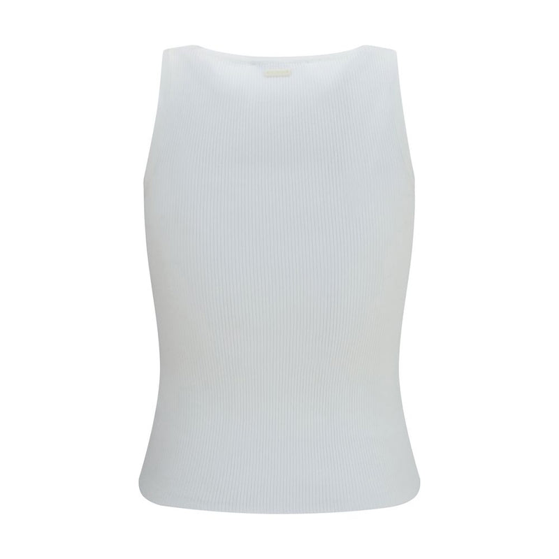 Max Mara White Viscose Tank Top for Women