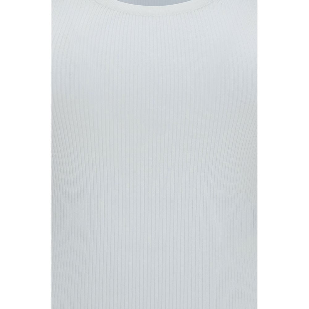 Max Mara White Viscose Tank Top for Women