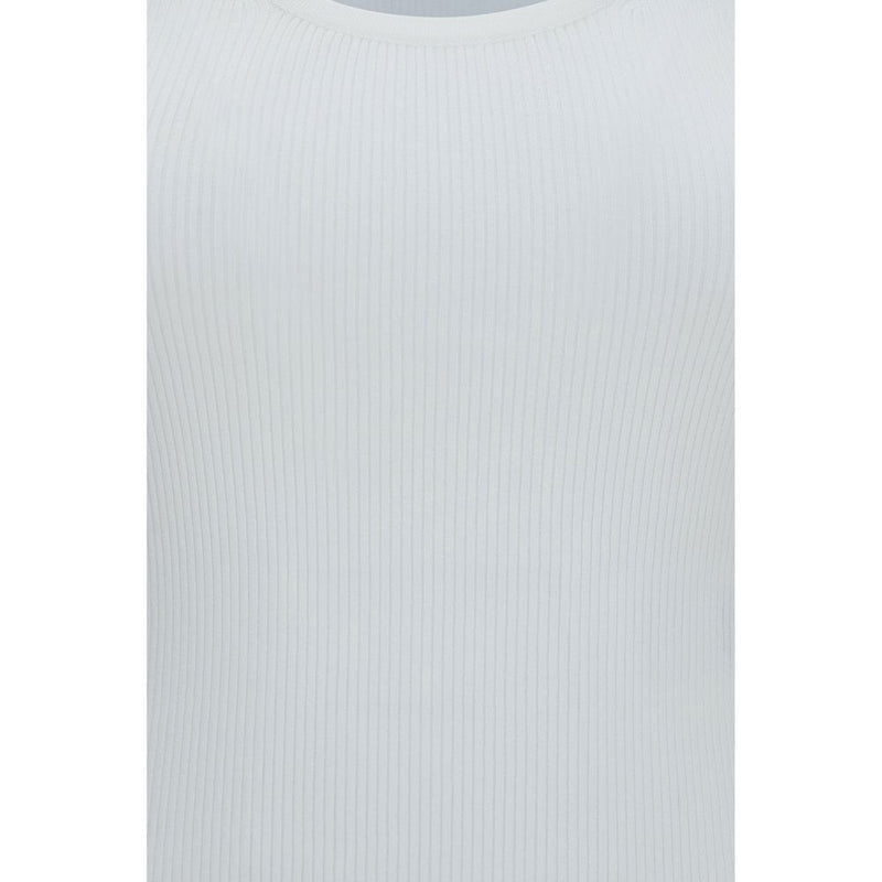 Max Mara White Viscose Tank Top for Women