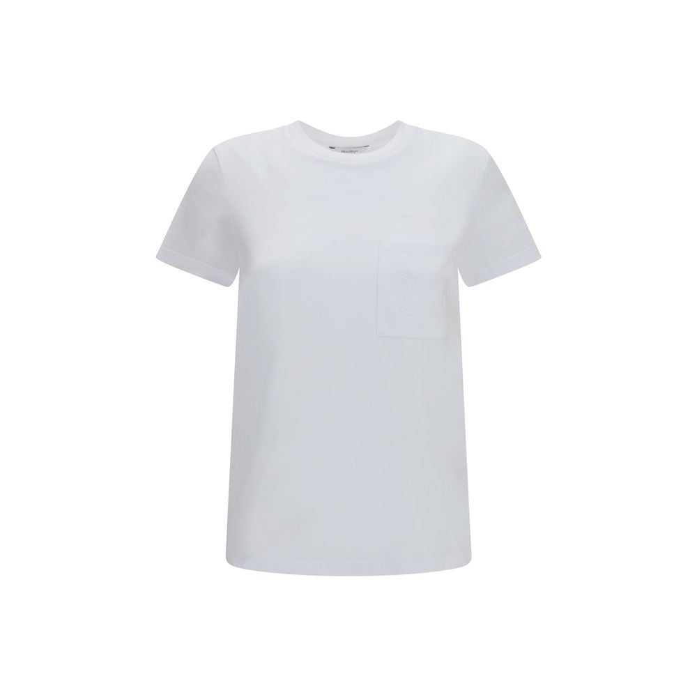 Max Mara Papaia T-shirt - White Cotton Sportswear for Women