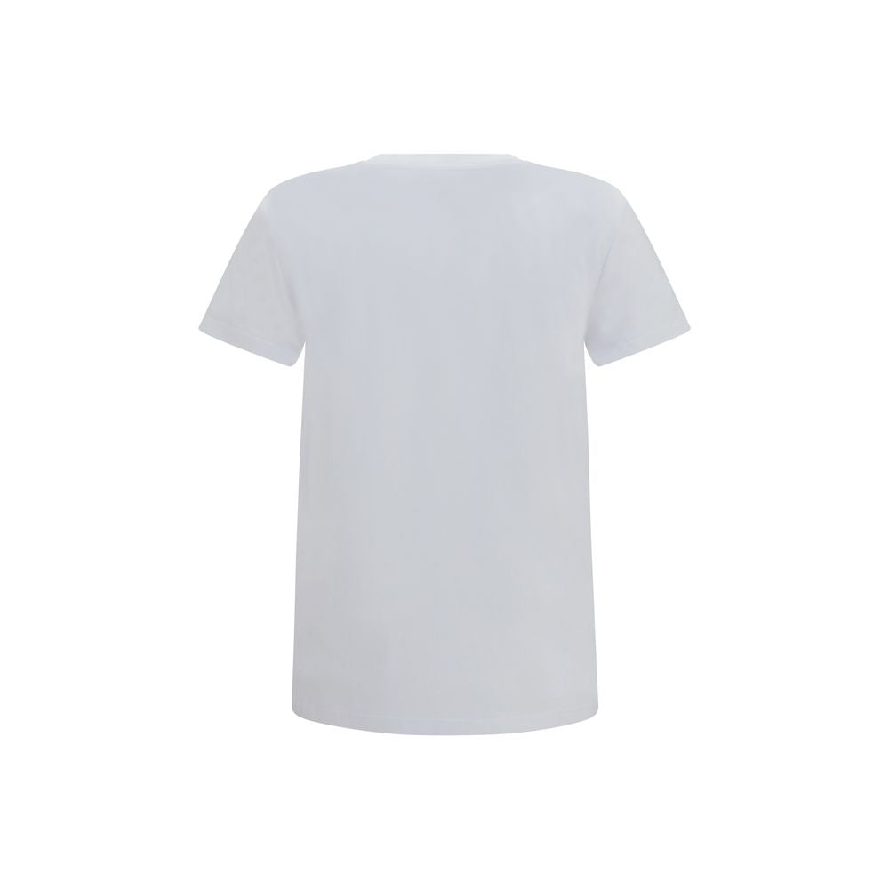Max Mara Papaia T-shirt - White Cotton Sportswear for Women