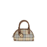 Burberry Mini Primrose Beige Canvas Handbag