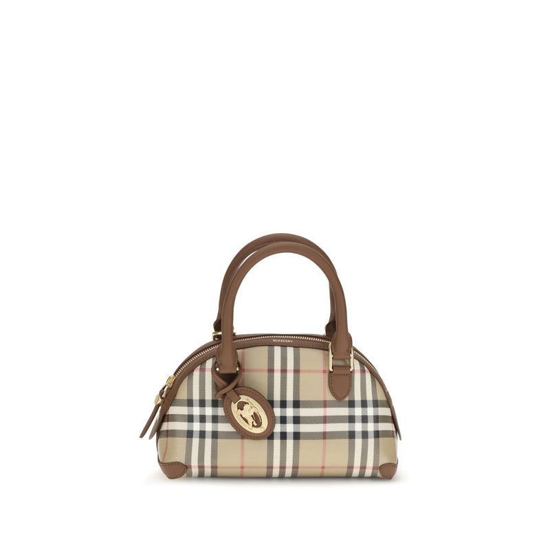 Burberry Mini Primrose Beige Canvas Handbag