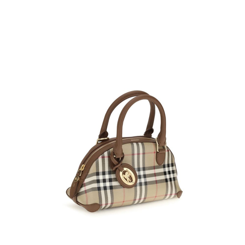 Burberry Mini Primrose Beige Canvas Handbag