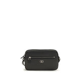 Valentino Garavani Black Calf Leather Bos Taurus Wallet