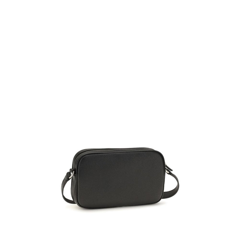 Valentino Garavani Black Calf Leather Bos Taurus Wallet