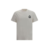 Moncler Beige Cotton T-Shirt for Men