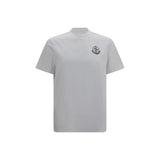 Moncler White Cotton T-Shirt - Essential Wardrobe Staple